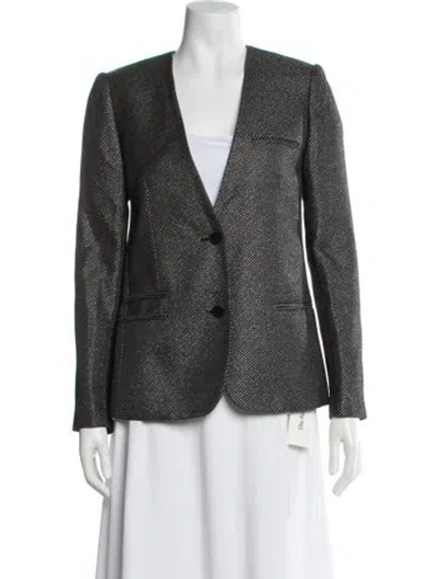 Pre-owned Zadig & Voltaire Striped Blazer In Multi
