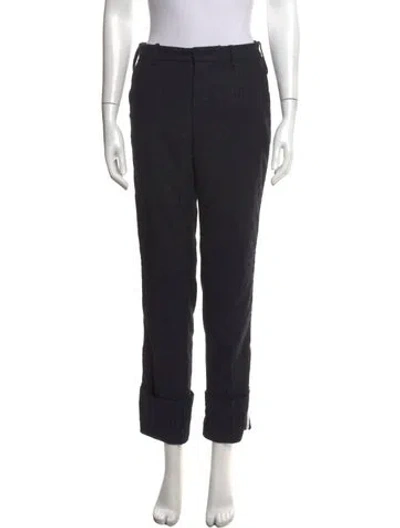 Pre-owned Zadig & Voltaire Striped Straight Leg Pants
