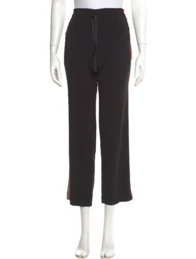 Pre-owned Zadig & Voltaire Striped Wide Leg Pants In Multi
