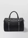 Zadig & Voltaire Structured Shoulder Bag With Double Zipper Detail