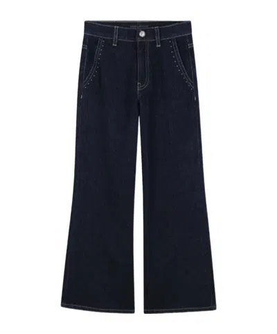 Zadig & Voltaire Kids' Studded Jeans In Blue