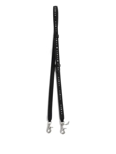 ZADIG & VOLTAIRE STUDDED LEATHER STRAP