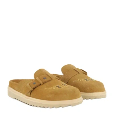 Zadig & Voltaire Kids' Studded Mules In Brown