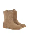 Zadig & Voltaire Suede Ankle Boots In Brown