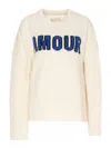 Zadig & Voltaire Malta Amour Wool Jumper In White