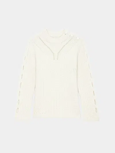Zadig & Voltaire Sulky Sweater In White