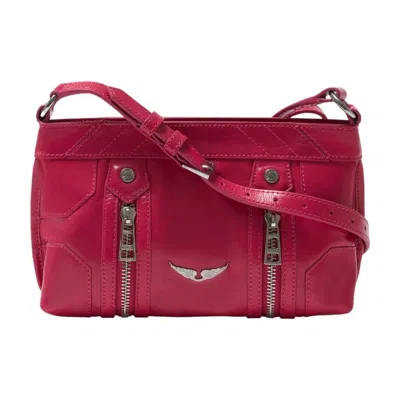 Zadig & Voltaire Sunny Mood Crossbody Bag  Pink In ["blue","pink"]