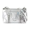 Zadig & Voltaire Zadig&voltaire Sunny Mood Crossbody In Silver