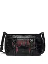 Zadig & Voltaire Sunny Mood Punk Embellished Leather Shoulder Bag