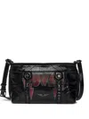 Zadig & Voltaire Sunny Mood Punk Embellished Leather Shoulder Bag