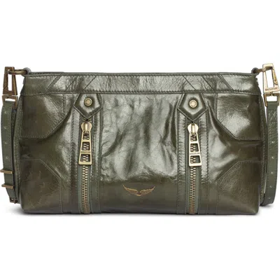 Zadig & Voltaire Sunny Mood Vintage Crossbody Bag In Black