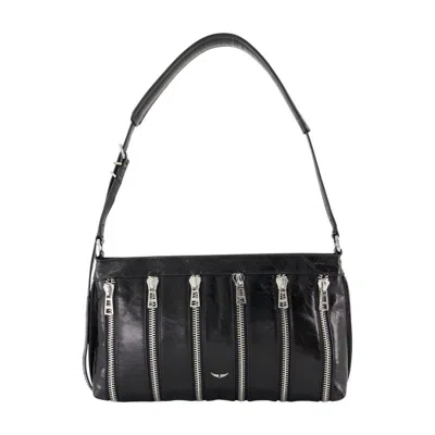 Zadig & Voltaire Zadig&voltaire Sunny Moody Crossbody In Black