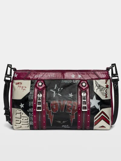 Zadig & Voltaire Sunny Moody Punk Bag In Black