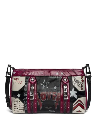 Zadig & Voltaire Sunny Moody Punk Graphic-print Cross Body Bag