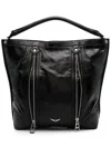 Zadig & Voltaire Sunny Tote Bag In Schwarz