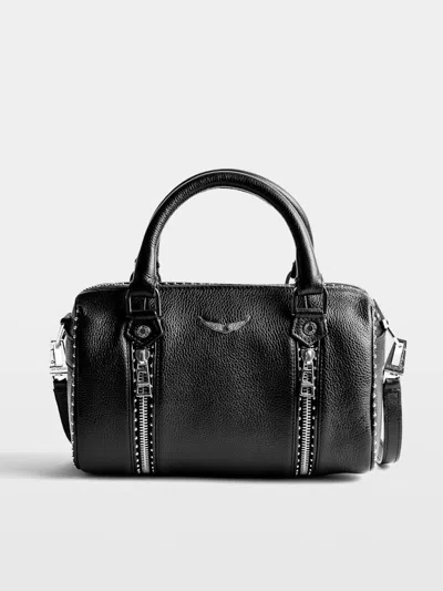 Zadig & Voltaire Sunny Xs Studs Bag In Black