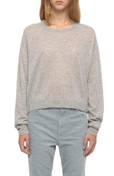 Zadig & Voltaire Swapy Cashmere Sweater In Gray