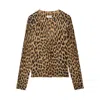 Zadig & Voltaire Cashmere Sweaters In Animal Print