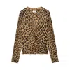 Zadig & Voltaire Cashmere Sweaters In Animal Print