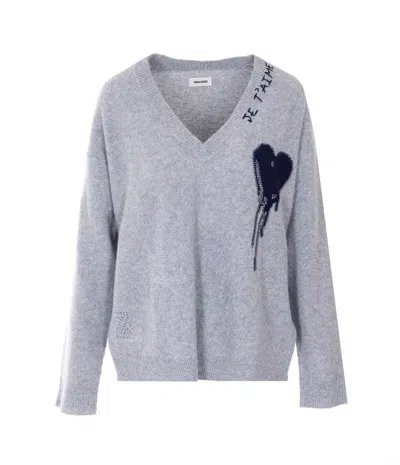 Zadig & Voltaire Zadig&voltaire Sweaters In Gray