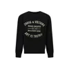 Zadig & Voltaire Logo-embroidered Organic-cotton Sweatshirt