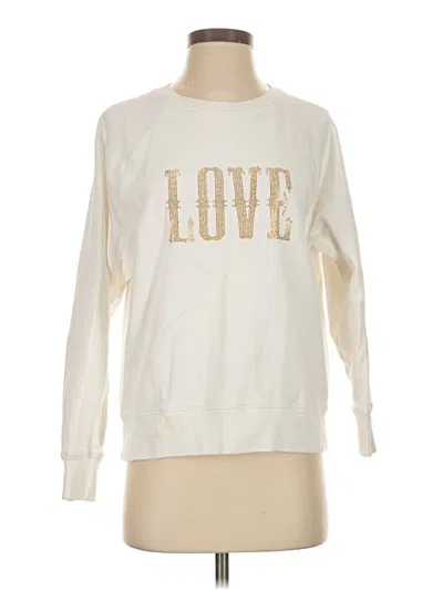 Pre-owned Zadig & Voltaire Sweatshirt In White
