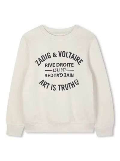 Zadig & Voltaire Zadig&voltaire Sweatshirt With Logo In White