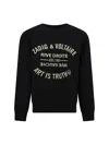 Zadig & Voltaire Logo-embroidered Organic-cotton Sweatshirt