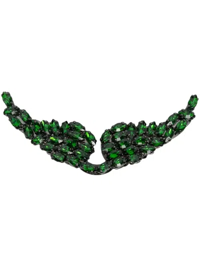 Zadig & Voltaire Swing Your Wings Xl Charm In Green