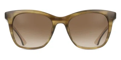 Zadig & Voltaire Szv004 06da Occhiali Da Sole Verdi Per Uomo In Brown