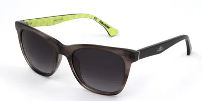 Zadig & Voltaire Szv004 0712 Occhiali Da Sole Grigi Per Uomo In Black