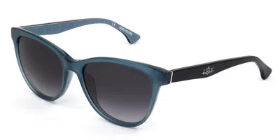 Zadig & Voltaire Szv005 03gg Occhiali Da Sole Blu Per Uomo In Blue