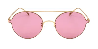 Zadig & Voltaire Szv156 648g Men's Sunglasses Gold Size 56