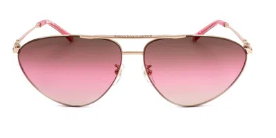 Zadig & Voltaire Szv276 300k Women's Sunglasses Gold Size 64