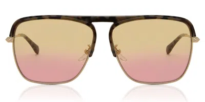 Zadig & Voltaire Szv321 300k Men's Sunglasses Tortoiseshell Size 60