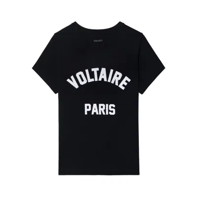 Zadig & Voltaire T-shirt In Black