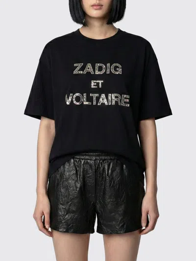 Zadig & Voltaire T-shirt Woman  In Black