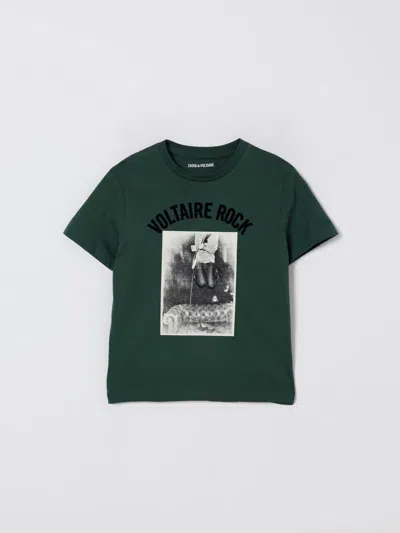 Zadig & Voltaire T-shirt  Kids Color Violet In Green