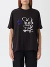 Zadig & Voltaire Zadig&voltaire Camiseta Mc Edwin Negra Mouse Strass In Black