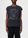 Zadig & Voltaire Skull Strass T-shirt In Black