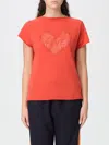 Zadig & Voltaire T-shirt  Woman Color Orange In Red