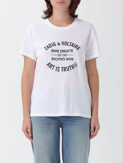 ZADIG & VOLTAIRE T-SHIRT WOMAN ZADIG & VOLTAIRE,H37864001
