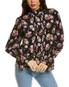 Zadig & Voltaire Tabbi Silk Top In Black