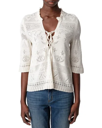 Zadig & Voltaire Taho Co Dentelle Sweater
