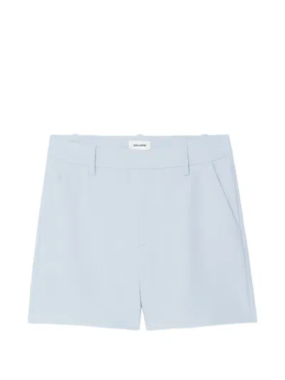 Zadig & Voltaire Tailleur Shorts In Blue