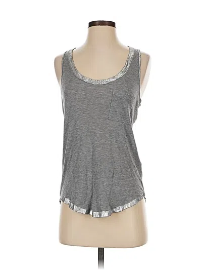 Pre-owned Zadig & Voltaire Tank Top Gray Halter Neckline Tops