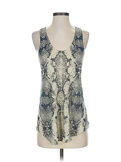 Pre-owned Zadig & Voltaire Tank Top Ivory Halter Neckline Tops In White