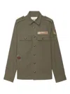 Zadig & Voltaire Taskal Button Shirt In Green