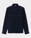 Zadig & Voltaire Taskam Tailored Strass Overshirt