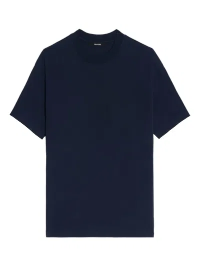 Zadig & Voltaire Teddy T-shirt In Blue